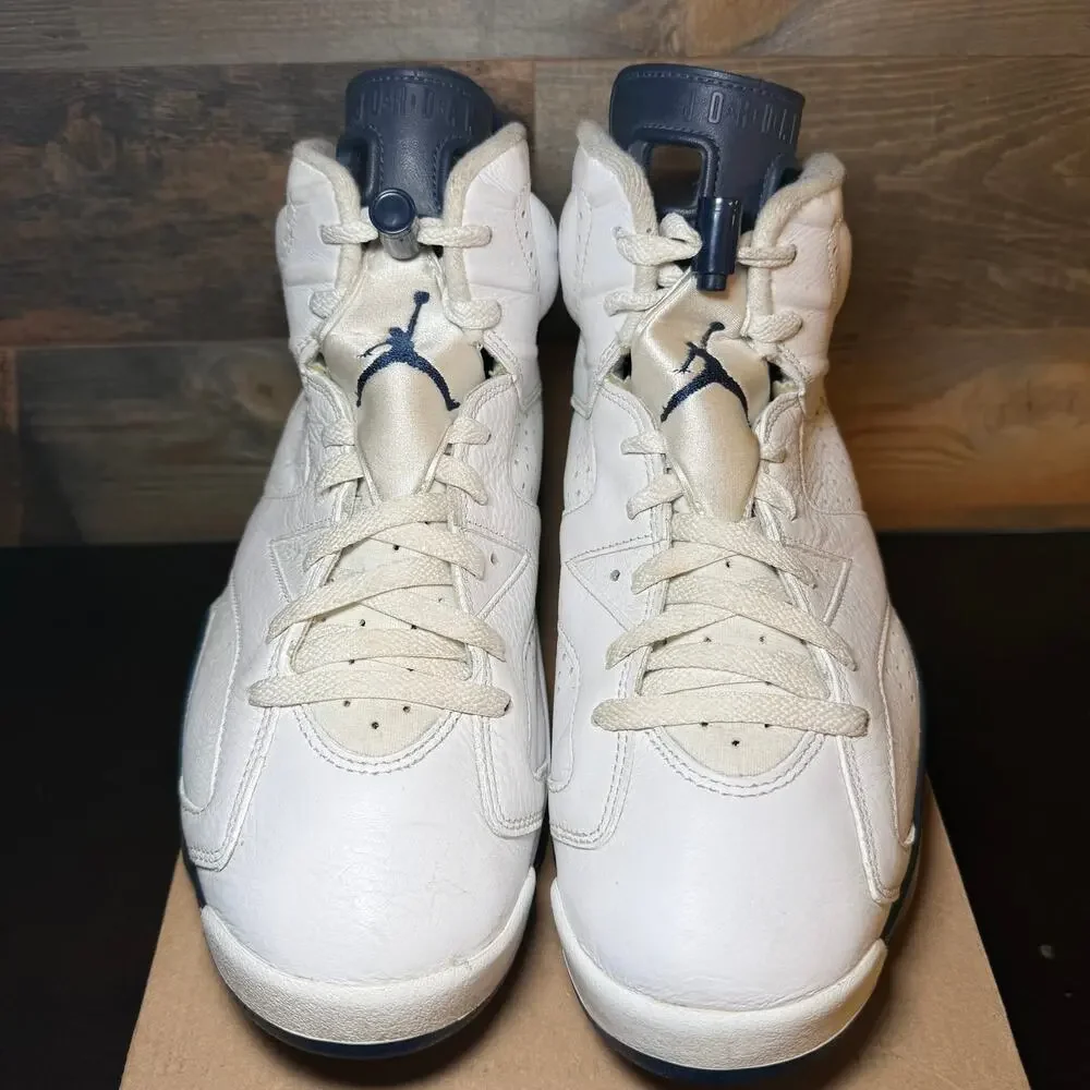 Men's Nike Air Jordan 6 Retro Midnight Navy Sneakers